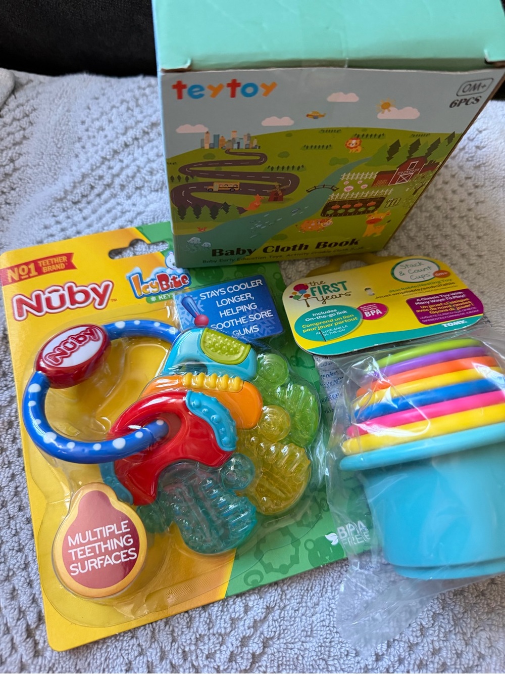 Bundle of Newborn Infant Colorful Accessories